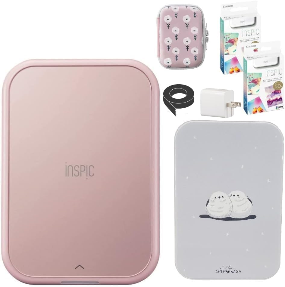 Amazon.co.jp: キヤノン スマホ用フォトプリンタ iNSPiC PV-223 ピンク